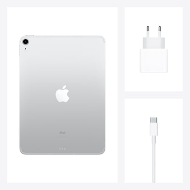 Apple iPad Air 4G LTE 64 GB 27,7 cm (10.9'') Wi-Fi 6 (802.11ax) iPadOS 14 Plata