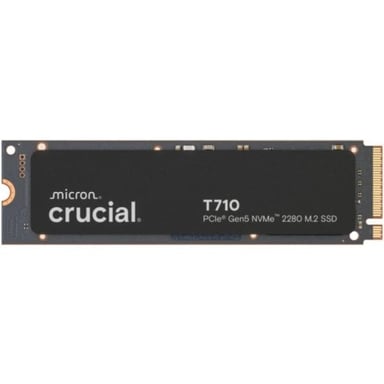 Disco Duro Crucial 1 TB SSD M.2 PCIe 5.0 14900 MB/s T710 Lectura/Escritura Secuencial