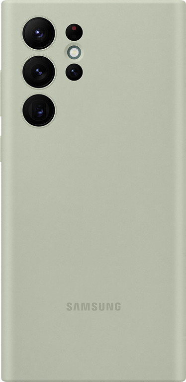 Coque Samsung G S22 Ultra 5G Silicone Vert olive Samsung