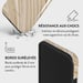 Burga Funda para iPhone 15 Tough A prueba de golpes modelo Full Glam Beige