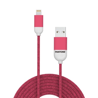 Celly PT-LCS001-5P cavo per telefono cellulare Rosa 1,5 m USB A Lightning