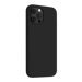 Custodia antiurto in morbido silicone gel per Apple iPhone 12 Pro Max, nero satinato