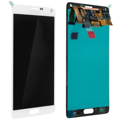 Pantalla LCD Galaxy Note 4 + pantalla de vidrio Kit original Samsung – Blanco