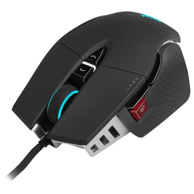 Mouse da gioco Corsair M65 RGB ULTRA USB Type-A ottico 26000 DPI per mano destra - Nero