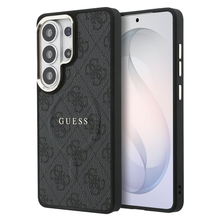 Coque Guess 4G Embossed Ring MagSafe pour Samsung Galaxy S26 Ultra