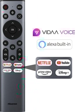 Proiettore Home Cinema Hisense C2 - 4K HDR, Triple Laser, 3D Ready, Smart TV