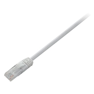 V7 Câble RJ45 Cat5e non blindé (UTP) RJ45 mâle vers RJ45 mâle, blanc 2m 6.6ft