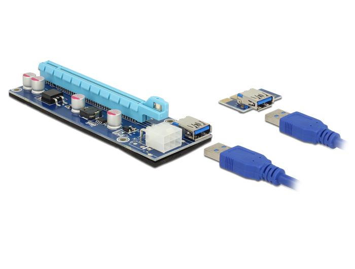 DeLOCK 41426 carte et adaptateur d'interfaces Interne PCI PCIe USB 3.2 Gen 1 3.1 Gen 1 Neuf