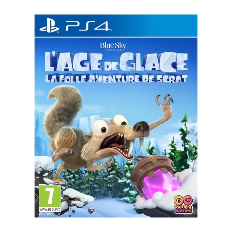 'age De Glace : La Folle Aventure De Scrat Ps4 - vue 3