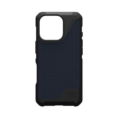 Coque pour iPhone 16 Pro MagSafe Metropolis LT Kevlar Bleu canard