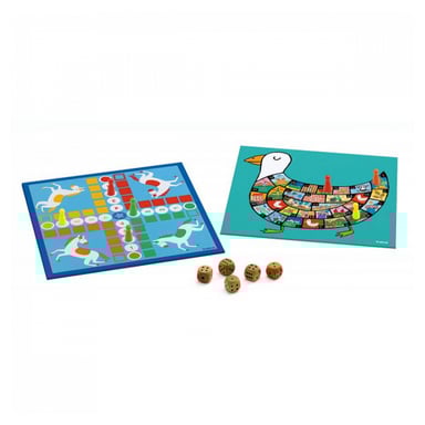 Coffret de jeux de société classique pour enfants à partir de 4 ans