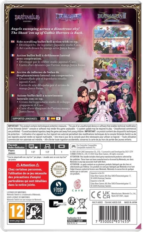 Deathsmiles I & II Nintendo Switch Neuf - vue 4