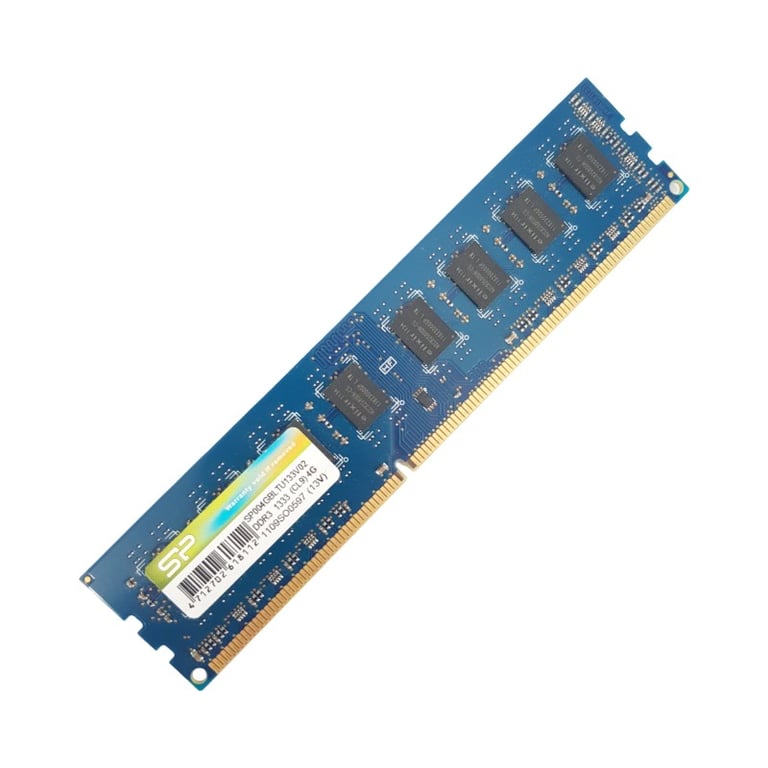 Transcend 4Go Ram Ddr3 Sp Sp004Gbltu133V02 Dimm Pc3-10600 2Rx8 - Très Bon État