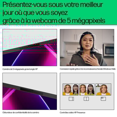 Notebook HP Intel Core Ultra 5 14'' 2024 4,5 GHz 512 Gb 16 Go , Blu Windows 11 Home - QWERTY