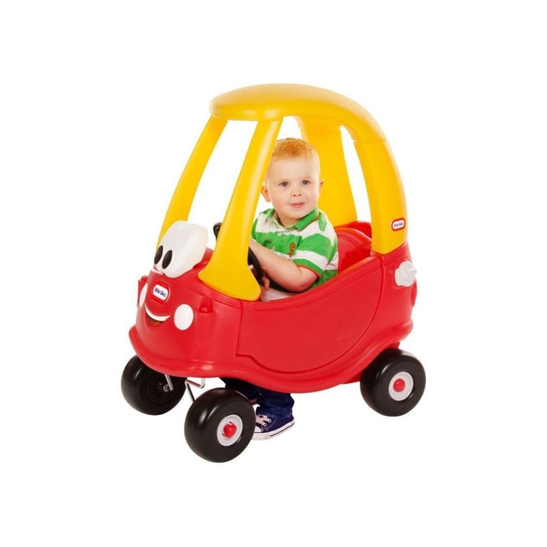Voiture porteur Little Tikes Cozy Coupe 2 en 1 plancher amovible roues pivotantes 360° Neuf - vue 3