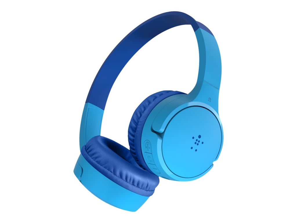 BELKIN SoundForm Mini Wired On-Ear Headphones USB-C & 3.5mm Blue - Neuf
