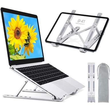 Techly ICA-TBL 134TY soporte para ordenador portátil Plata 40,6 cm (16'')