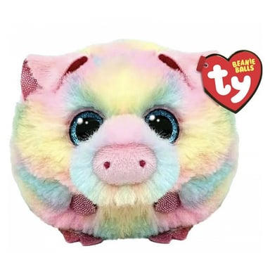 Puffies Pigasso le Cochon : Peluche Douce et Amusante pour Enfants
