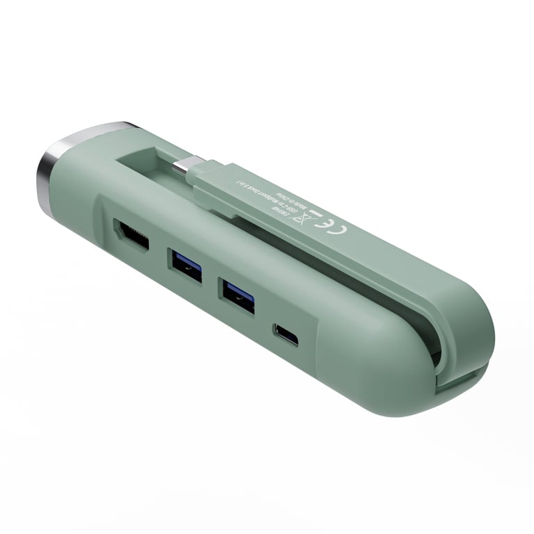 Ewent EW1148 station d'accueil Avec fil USB 3.2 Gen 1 3.1 Gen 1 Type C Neuf