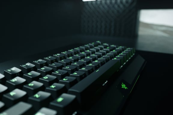 Razer BlackWidow V3 Mini clavier Gaming USB + Bluetooth Français Noir