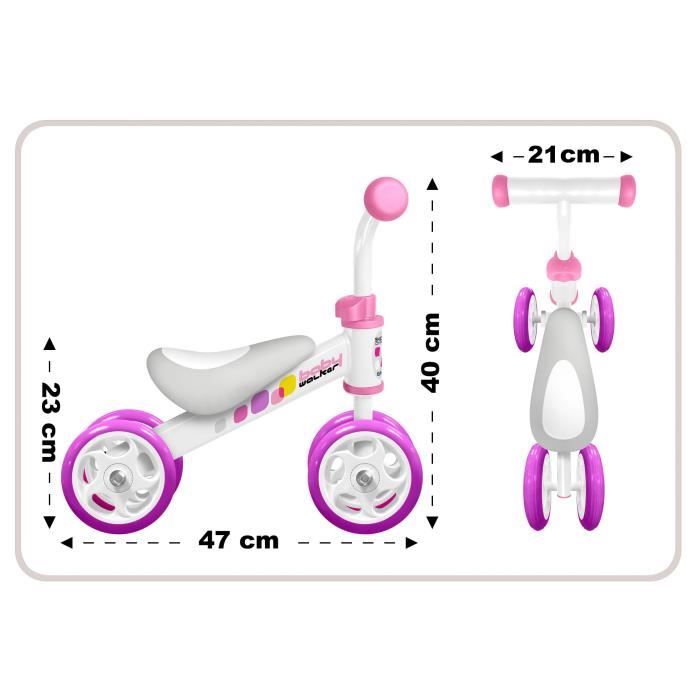 MA PREMIERE DRAISIENNE BABY WALKER SKIDS CONTROL FILLE - vue 5