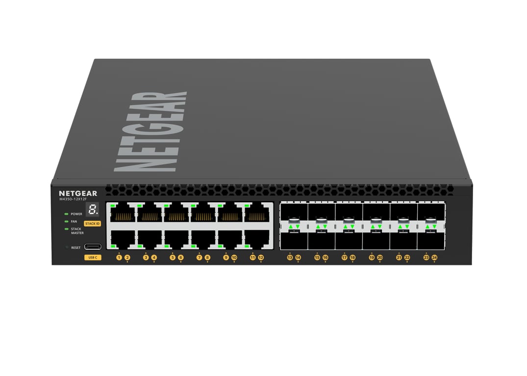Netgear 24PT M4350 12X12F MANAGED