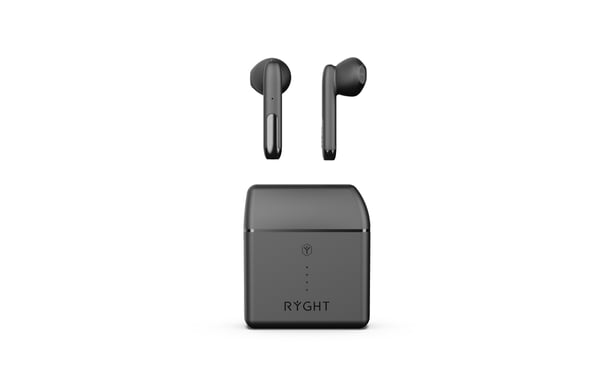 RYGHT NEMESIS - Ecouteurs Sans fil Bluetooth avec boitier Semi-Intra True Wireless Earbuds