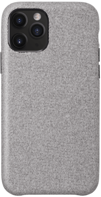 Custodia in tessuto per Apple iPhone 11 Pro, grigio sciabola