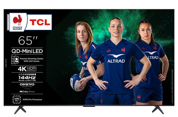 TCL C6K 65C6K TV 165,1 cm (65'') 4K Ultra HD Smart TV Wifi Métallique