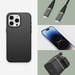 OtterBox Symmetry Series pour iPhone 15 Pro Max, Black Apple (brand) iPhone 15 Pro Max