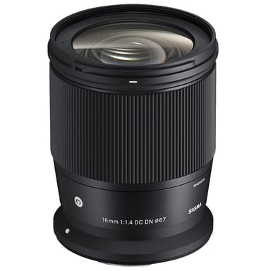 Sigma 16mm F1.4 DC DN | C, Canon RF MILC Grand-angle Noir