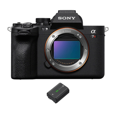 Appareil photo hybride Sony A7R V + 1 Sony NP-FZ100 + Ebook ''20 astuces pour des images qui claquent''