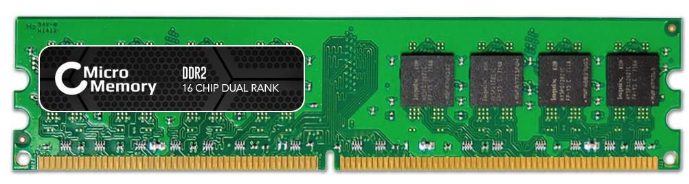 CoreParts DDR2 module 2 Go DIMM 240 broches 800 MHz / PC2 6400 CL6 1.8 V mémoire sans tampon non ECC - vue 2