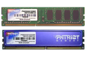 Patriot Memory PSD34G13332 módulo de memoria 4 GB DDR3