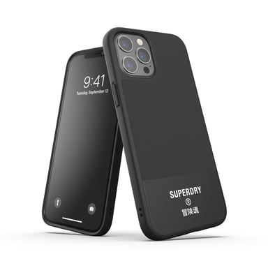 Funda de lona para iPhone 12 Pro Max - Negro