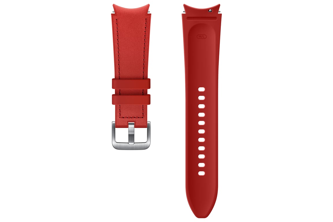 Bracelet Samsung Galaxy Watch 4/5 130mm Hybride en cuir - vue 6