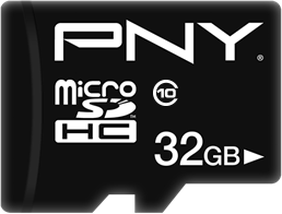Tarjeta de memoria microSDXC Performance Plus de 32 GB de PNY