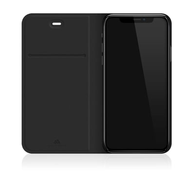 Custodia a portafoglio ''Flex Carbon'' per Apple iPhone Xs, nero