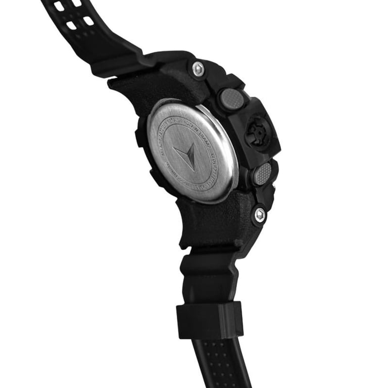 Montre Connectée Bluetooth Bracelet Sport Cadran Écran LCD IP67 50 M Rouge YONIS