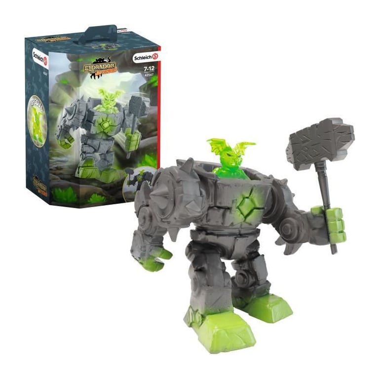 Schleich Cyborg de pierre Eldrador Mini Creatures
