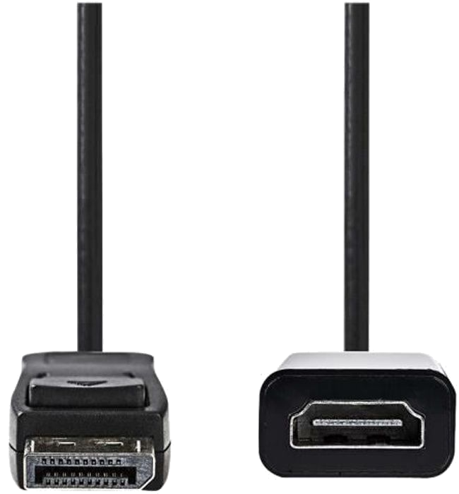 NEDIS DisplayPort - HDMI? Cable - DisplayPort Male - HDMI? ouput - 0.2 m - Noir