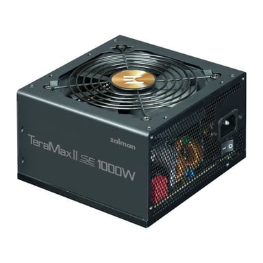 Alimentation PC ZALMAN TeraMax II SE 1000W 80+ Gold modulaire compatible PCI-E 5.1 12VHPWR Gris foncé