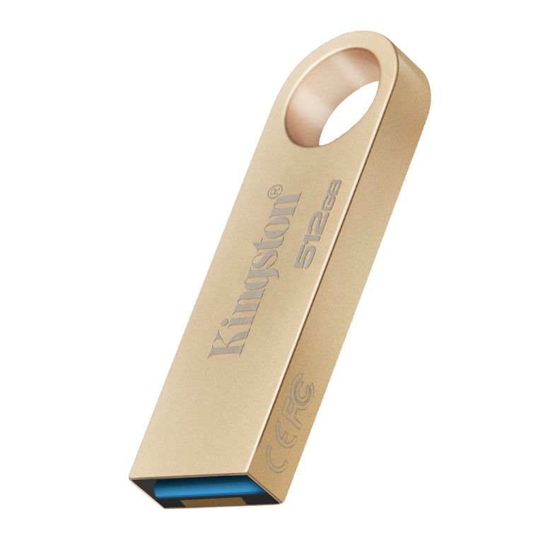 Clé USB 512 Go DataTraveler USB 3.2 Dorée - Neuf