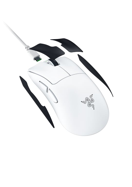 Razer DeathAdder V4 Pro souris Gaming Droitier RF Wireless + USB Type-A Optique 45000 DPI - Neuf