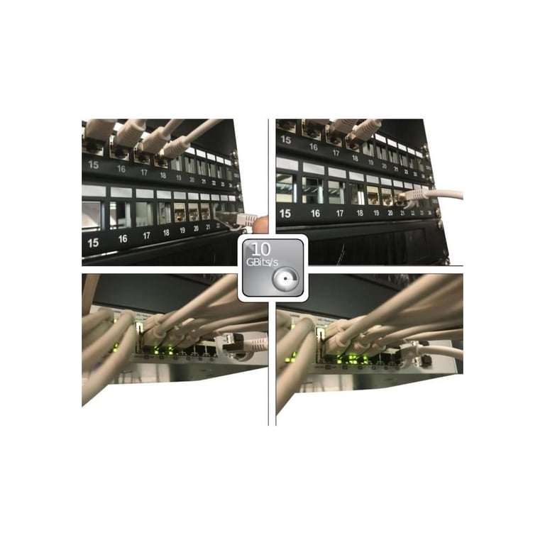 Lineaire Câble réseau RJ45 PC6AG Cat.6a S/FTP LSZH 5 m Gris - vue 5