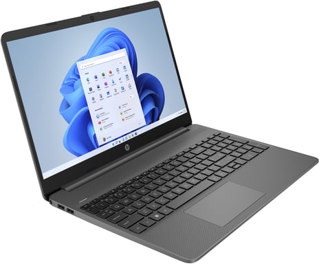 HP 15s-fq2067nf i3-1125G4 Ordinateur portable 39,6 cm (15.6'') HD Intel® Core™ i3 4 Go DDR4-SDRAM 128 Go SSD Wi-Fi 5 (802.11ac) Windows 11 Home in S mode Gris