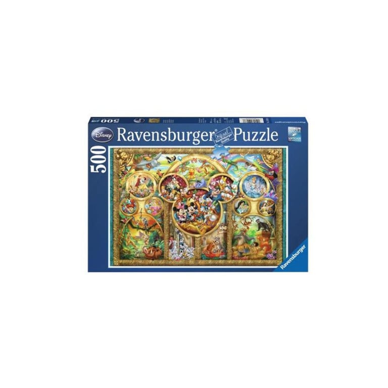 Puzzle 500 pièces Famille Disney Ravensburger France - vue 10