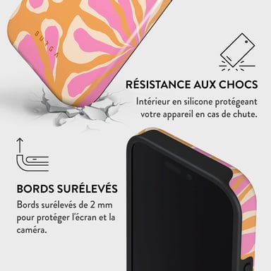 Burga Coque arrière Tough pour Apple iPhone 16 Pro - Aloha