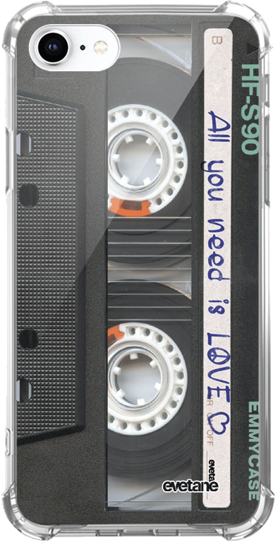 Evetane Coque Apple iPhone 7l8l Apple iPhone SE 2020 anti-choc souple angles renforcés transparente