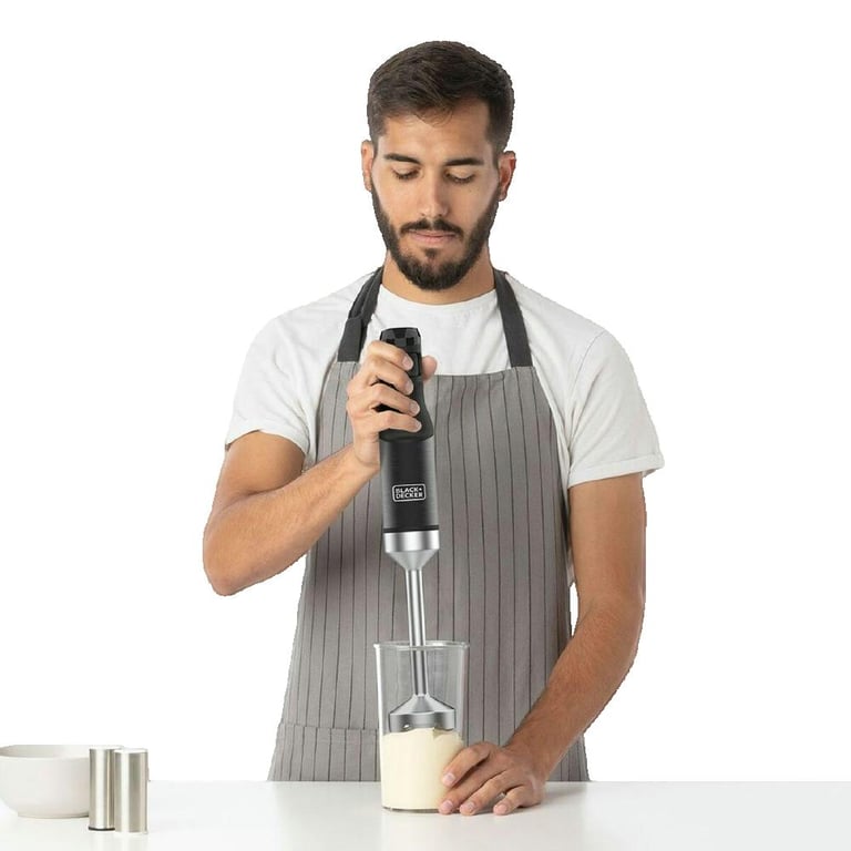 Mixeur Plongeant Black+Decker BXHBA1501E – 1500 W, Accessoires Inclus - vue 4